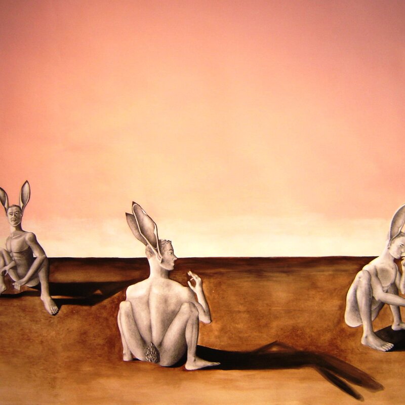 Populating This World, 100 x 200 cm.