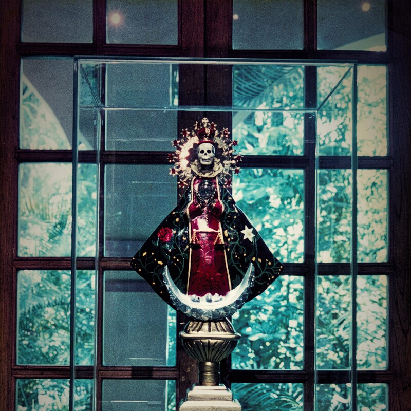 La Santa Muerte at the Morelos Institute of Culture "Jardin Borda".